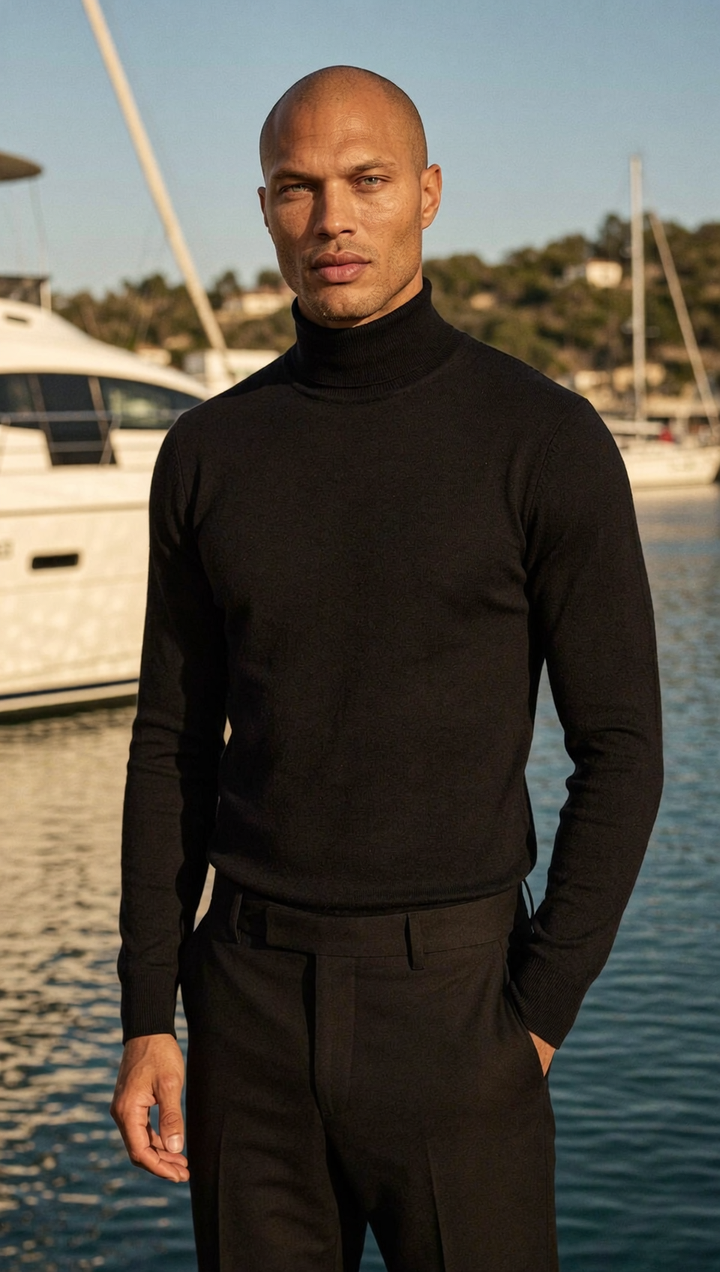 Turtleneck Dumah - Abyss Black