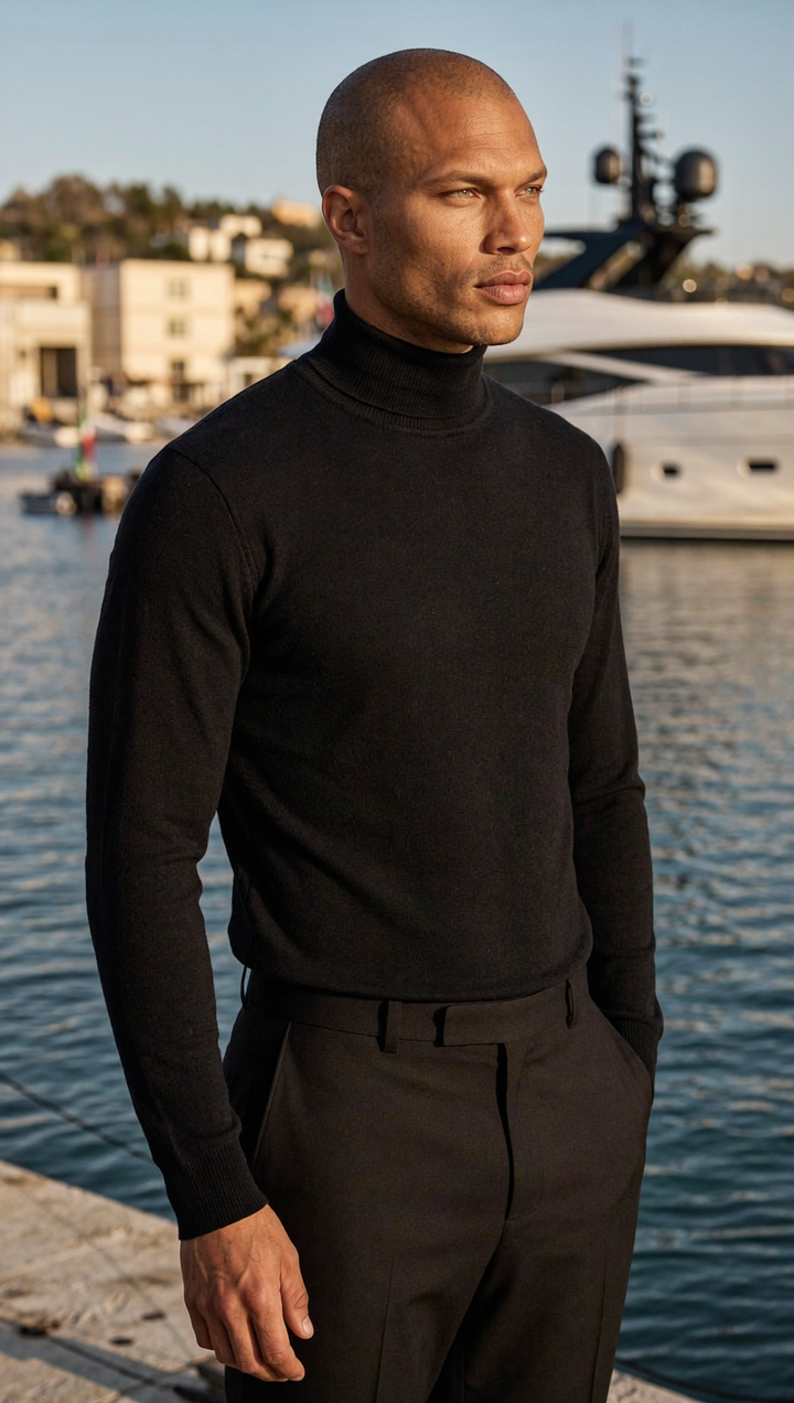 Turtleneck Dumah - Abyss Black