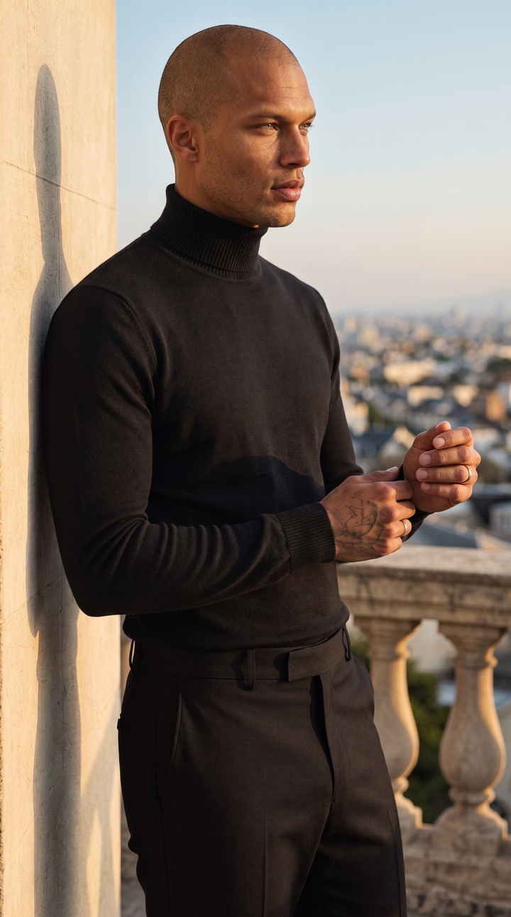 Turtleneck Gabriël - Black