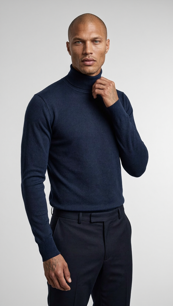 Turtleneck Raiël - Navy Blue