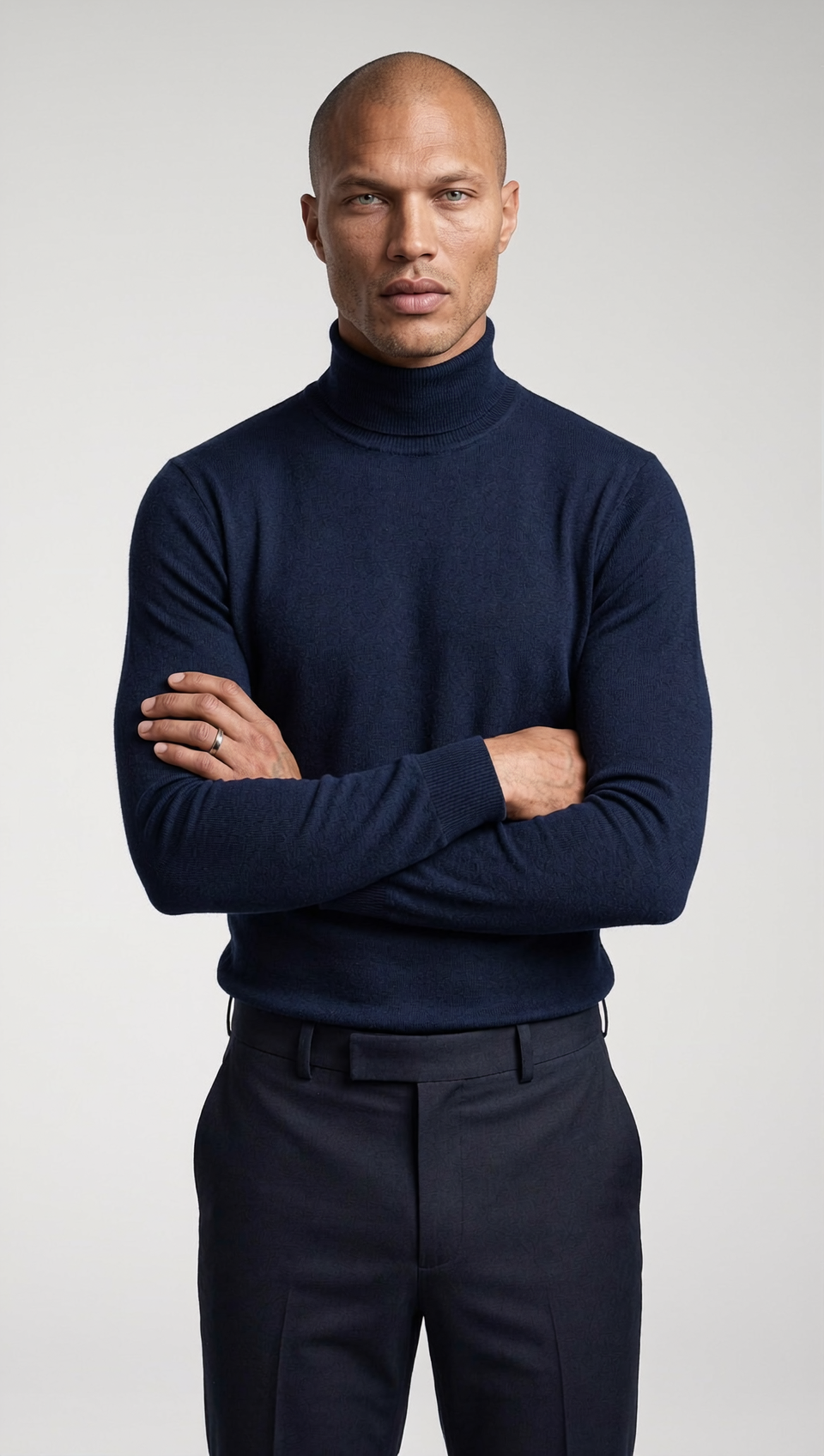 Turtleneck Raiël - Navy Blue