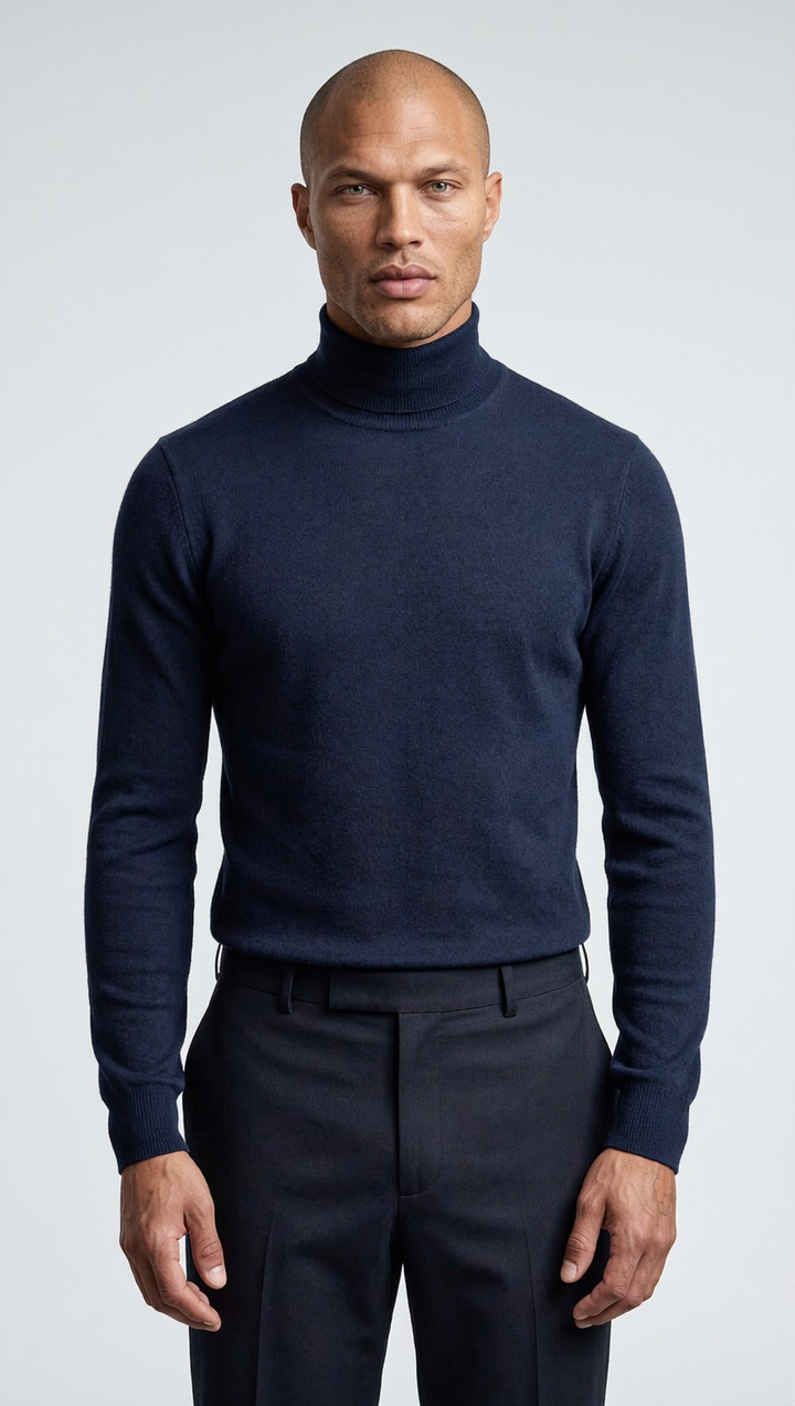 Turtleneck Raiël - Navy Blue