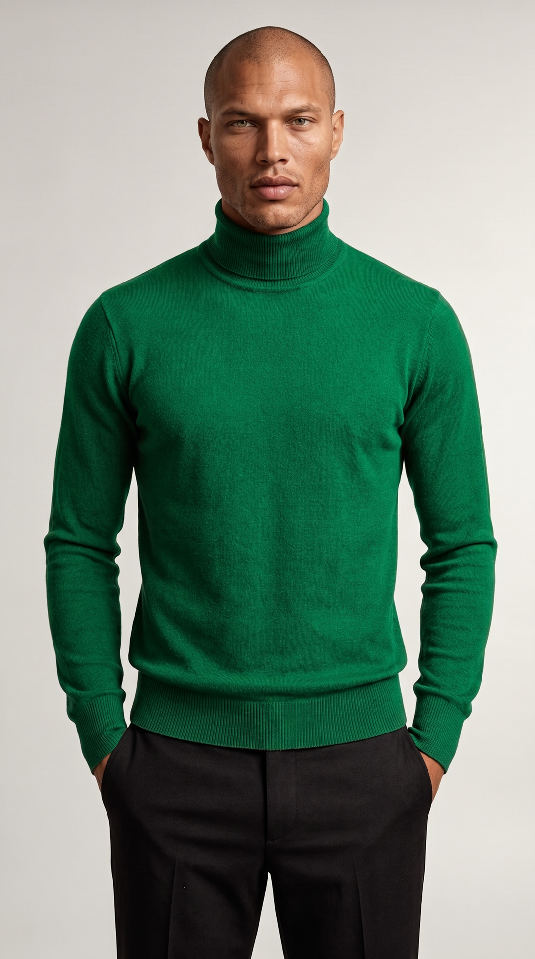 Turtleneck Raphaël - Cypress Green