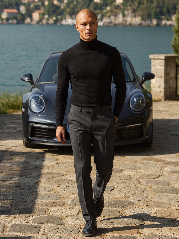 Trousers Luciël - Charcoal Grey