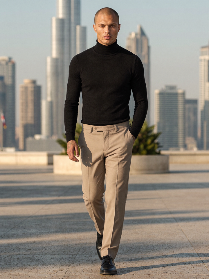 Trousers Eliël - Sand Beige