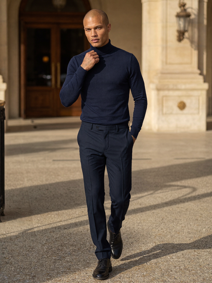 Trousers Raiël - Navy Blue