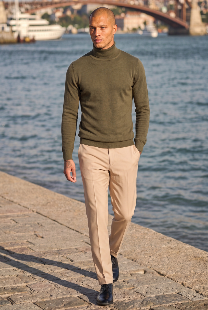 Trousers Eliël - Sand Beige