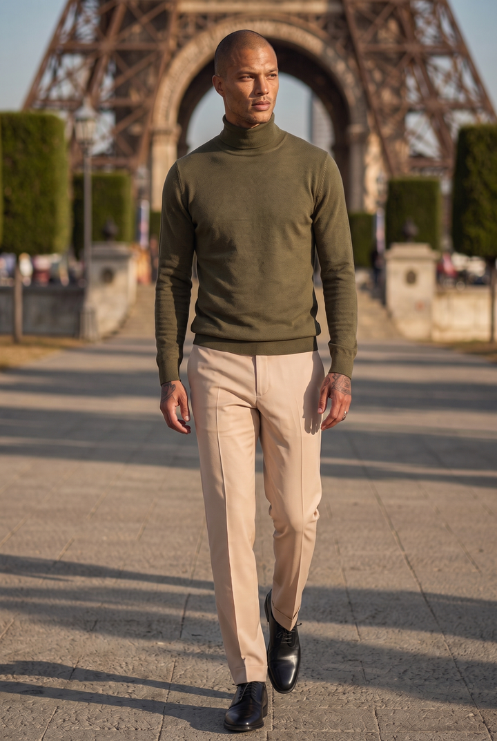 Trousers Eliël - Sand Beige