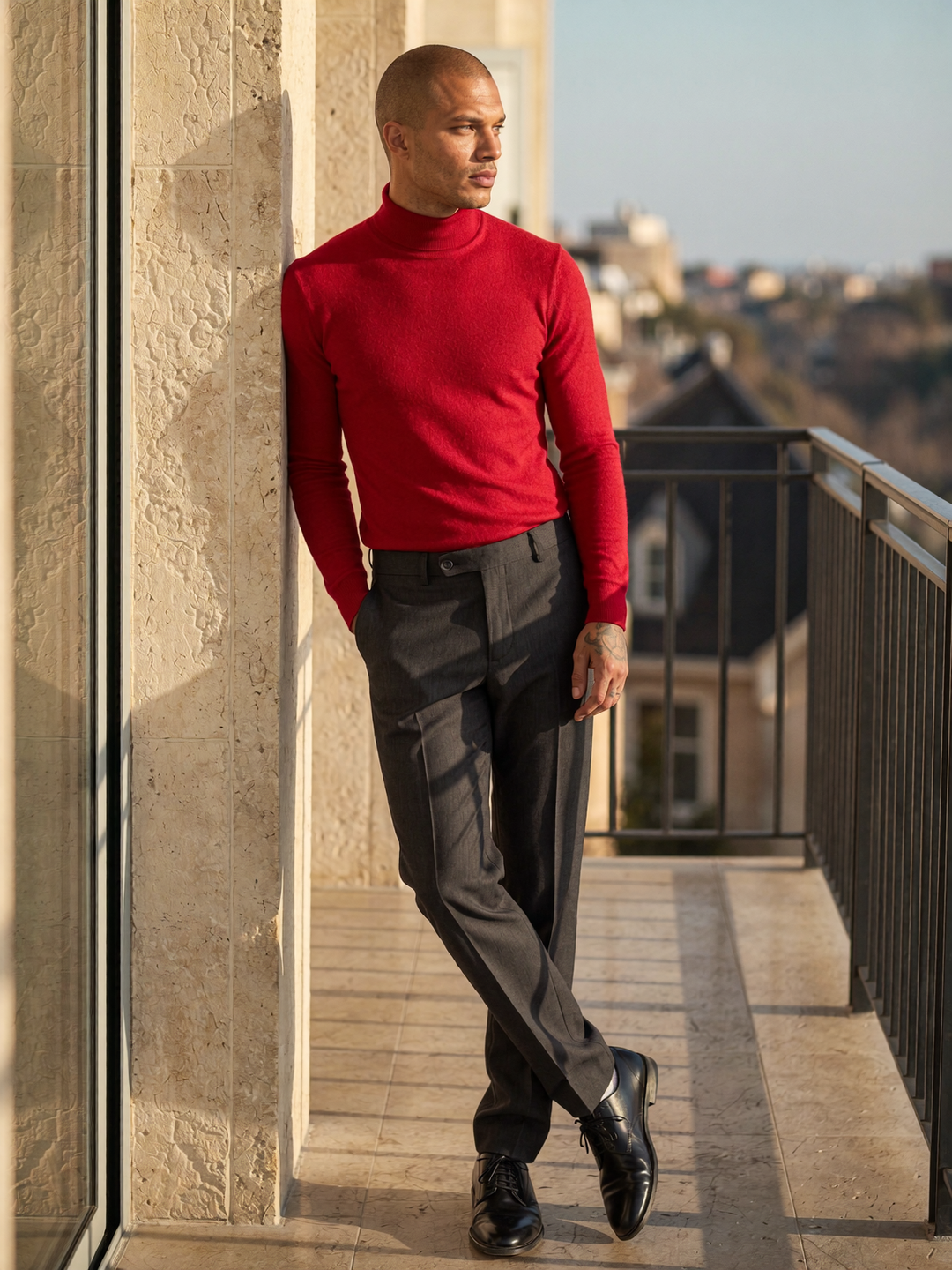 Trousers Luciël - Charcoal Grey